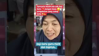 Miris mendengar melihat gaji guru 😭😭😭 semoga selalu di berikan keberkahan aamiin [upl. by Saffier]