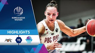 MBA Moscow  KSC Szekszard  Highlights  EuroLeague Women 202122 [upl. by Yruam775]