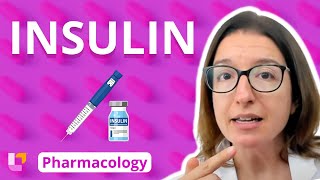 Insulin  Pharmacology  Endocrine System  LevelUpRN [upl. by Amol]