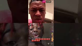 Mk Slatt on Instagram live with his twin [upl. by Herrington]