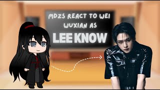 MDZS react to Wei Wuxian as Lee Know from Stray Kids [upl. by Nawed337]