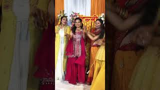 Mehndi Lagane ki Raat Aa Gayi viral haldi dance shorts rajeshallahabadi [upl. by Ahsiek344]