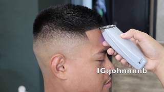 BARBER TUTORIAL HOW TO CUT FASTER USING CORDLESS ANDIS T OUTLINERS [upl. by Armanda479]