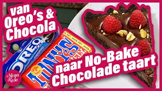 Een NoBake OREO amp Tonys Chocolonely taart maken [upl. by Nimref]