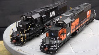 Product Demo ScaleTrainscom SD402s 2nd Run ESU LOKSound Scale Trains HO Scale [upl. by Aicarg]