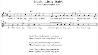 Hush little Baby  instrumental [upl. by Sayres]