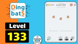 Dingbats Level 133    Walkthrough [upl. by Relyhs]