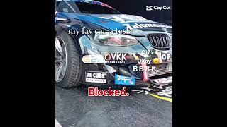 B b b blocked bmw driftcar tesla tes [upl. by Ydneh]