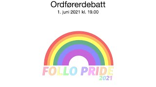 Ordførerdebatt  Follo Pride [upl. by Maice]