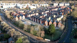 Cala Homes Southwood Mews Construction Update February 2023  DJI Mini 3 [upl. by Marola717]