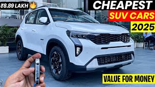 Top 7 Cheapest SUV Cars In India 2024  Best SUV Cars Under 8 Lakh In India 2024  SUV Under 8 Lakh [upl. by Kendra784]