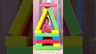 How to Make Big House with Blocks  Fun Activities for Toddlers shorts [upl. by Eural]