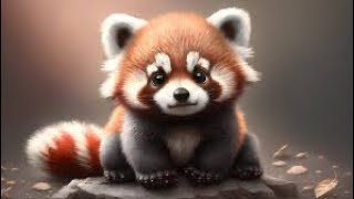 BABY RED PANDA FACTS LETS LEARN panda redpanda animals animallover learning teacher listen [upl. by Yank]