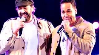 Juan Luis Guerra Ft Romeo Santos  Frio Frio  Live 2013 [upl. by Eibocaj]