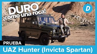 Prueba 4x4 al límite UAZ Hunter Invicta Spartan  Offroad extremo  Diariomotor [upl. by Hazmah]