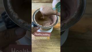 Easy healthy choco pudding shortaday recipe protein [upl. by Ahsimac]