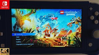 LEGO Horizon Adventures Nintendo Switch Lite 4K HDR 60FPS  Gameplay [upl. by Annatsirhc]