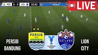 🔴 LIVE Persib Bandung vs Lion City Sailors FC  AFC Champions League Two 202425  Match live today [upl. by Leaffar527]