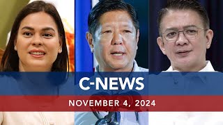 UNTV CNEWS  November 4 2024 [upl. by Nnaj546]