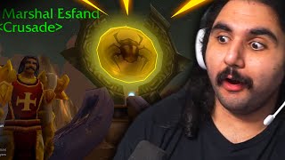 The Quest for Scarab Lord  Esfand Best WoW Classic Moments [upl. by Eannyl]