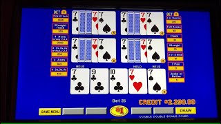 Foxwoods 1 5Play DDB 100 Hands Pays Off Pretty Well [upl. by Eide176]