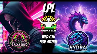 Lincoln Premier League Round 2 A Game Assassins VS Hydra Tye Green Indoor Bowls Club [upl. by Hsejar]