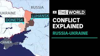 RussiaUkraine crisis conflict in Donbas region explained  The World [upl. by Keraj168]