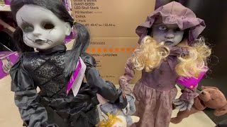 Lets Compare TWOFACED DOLL vs HAUNTED DOLL  Home Depot for Halloween 2024  Which Do You Prefer [upl. by Eiramalegna]