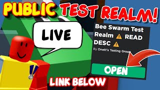 PUBLIC TEST REALM OPEN  COME PLAY [upl. by Alemap879]