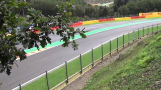 Spa Francorchamps  Blanchimont F1 Belgian GP 2011 AMAZING SOUND [upl. by Omar]