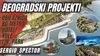 BEOGRADSKI PROJEKTI  obilaznica oko Beograda Linijski Park Tempo KULA Marina Dorćol beograd [upl. by Sibyl903]