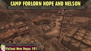 Fallout New Vegas 101  Camp Forlorn Hope and Nelson [upl. by Marja]