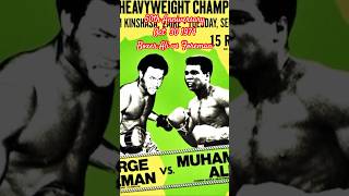 50th Anniversary Oct 30th 1974 Foreman Vs ALI [upl. by Opaline]