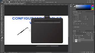 COMO CONFIGURAR MESA DIGITALIZADORA WACOM COMO CONFIGURAR OS BOTÕES SUPERIORES E A CANETA DO TABLET [upl. by Mandel528]