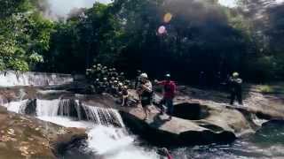 Canyoning  Episode 1 Kitulgala Sri Lanka [upl. by Annawaj423]