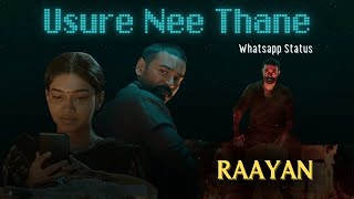 Usure Nee Thane  Whatsapp Status  Piano Version  Raayan  A R Rahman  Dhanush  MS Dharani [upl. by Buchanan]