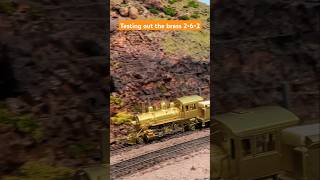 Colorado Springs amp Cripple Creek District 262 HO scale brass locomotive test run [upl. by Enitsud]