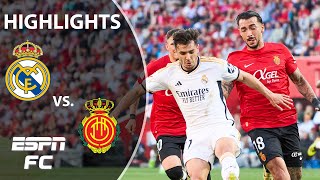 Mallorca vs Real Madrid  LALIGA Highlights  ESPN FC [upl. by Essam960]