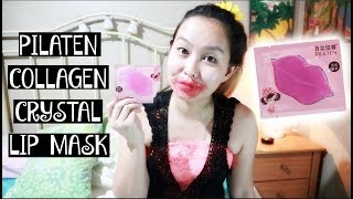 Pilaten Collagen Lip Mask Review [upl. by Aihsile]