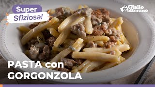 PASTA CON SALSICCIA e GORGONZOLA – Un primo facilissimo e super gustoso 😍😍😍 [upl. by Gross]