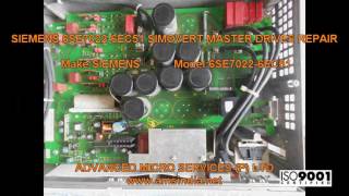 SIEMENS 6SE7022 6EC51 SIMOVERT MASTER DRIVES Repairs  Advanced Micro Services PvtLtd [upl. by Aicyle]