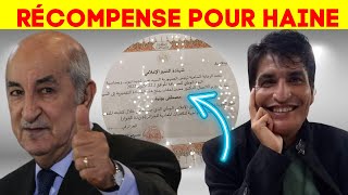 Tebboune et lAlgérie Honore Mustapha Bounif Fervent Marocophobe [upl. by Aieki]