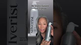 PurpleBlue Shampoo Alternative for Natural Silver Hair greyhair grayhair [upl. by Eleets]