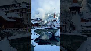 Kandersteg A Snowy Swiss Wonderland [upl. by Nilatak]