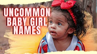 Uncommon And Rare Baby Girl Names That Are Adorable [upl. by Lawton984]