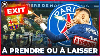 Le PSG a FIXÉ un PRIX SURPRENANT pour Neymar  JT Foot mercato [upl. by Yelsgnik]