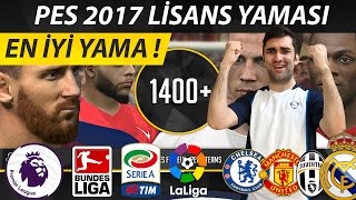 PES 2017 LİSANS YAMASI VE KURULUMU  EN İYİ YAMA [upl. by Adekahs]