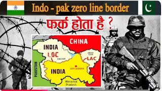 Know LoCLine of Control between India and Pakistan How LoC was formed India Pakistan Border Map [upl. by Rutherford368]