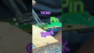 Tecno Spark charging pin replace shortsfeed shortvideo shots shorts [upl. by Rayner144]