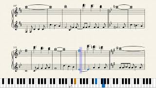 Arctic Oscillation  Risk of Rain Piano Solo [upl. by Child]